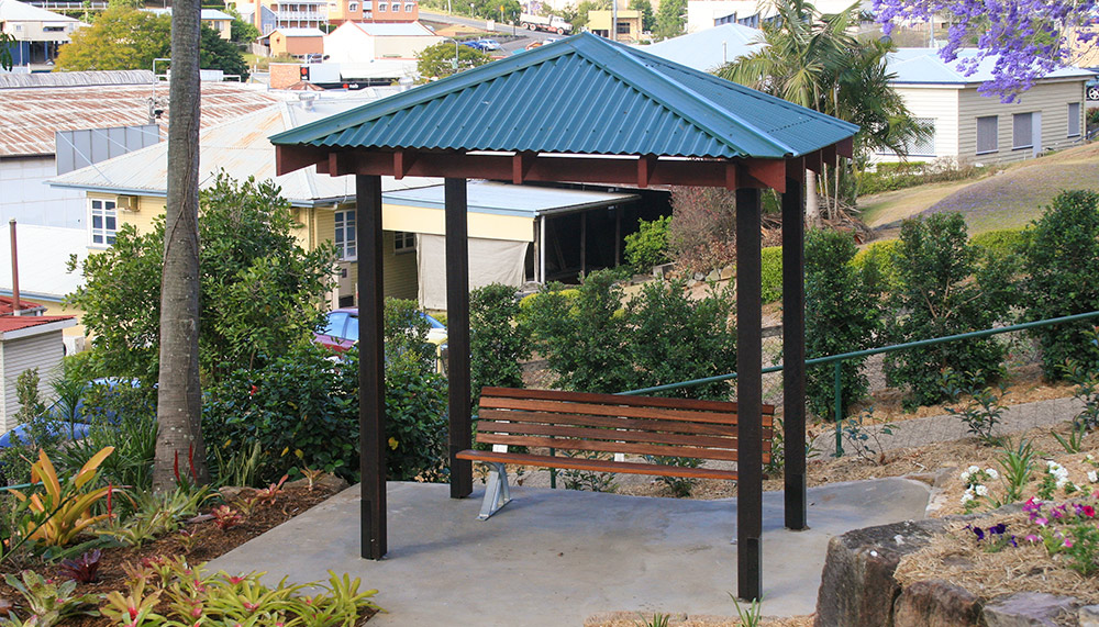 3m×3m Hume series park shelter photo